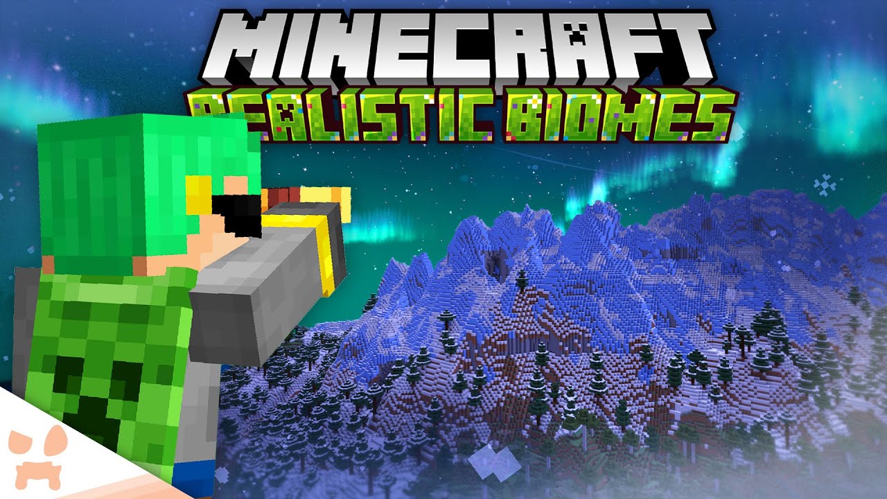 Realistic Biomes para Minecraft PE / Bedrock 1.21