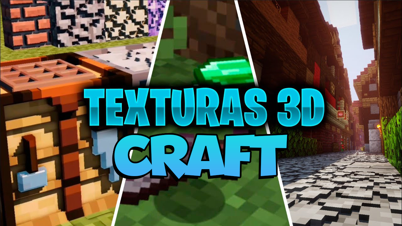 3D Craft para Minecraft PE / Bedrock 1.21