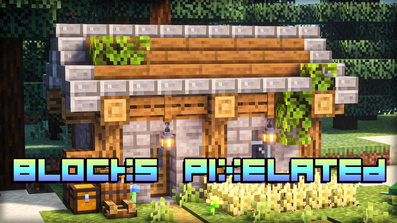 Blocks Pixelated para Minecraft PE / Bedrock 1.21