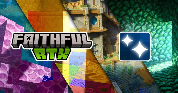 Faithful RTX para Minecraft PE / Bedrock 1.21