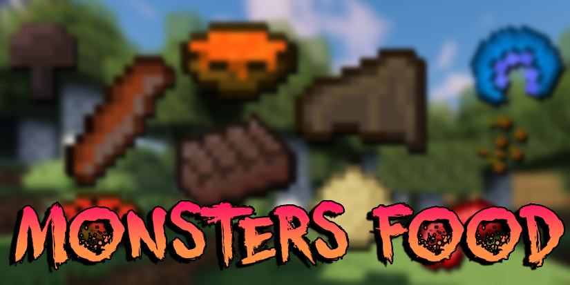 Monster Food para Minecraft PE / Bedrock 1.21