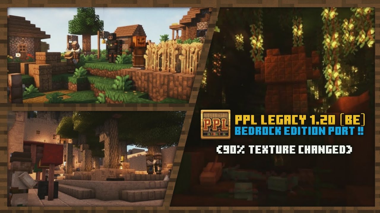 Pixel Perfection Legacy para Minecraft PE / Bedrock 1.21