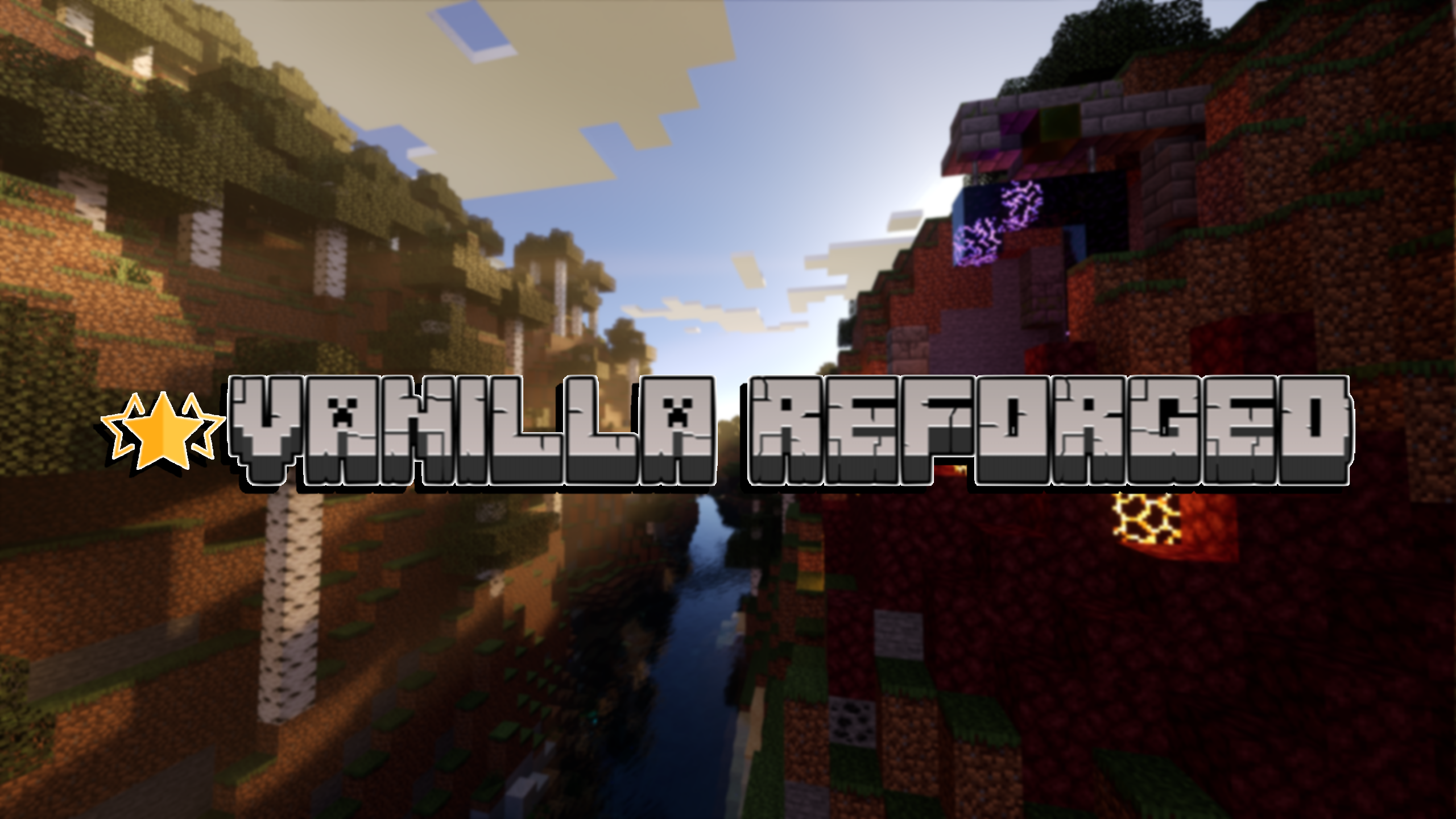 Vanilla Reforged  para Minecraft PE / Bedrock 1.21