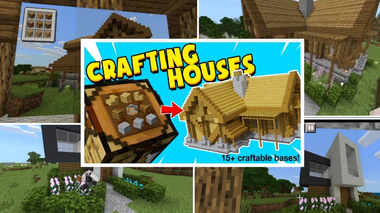 Craftable Houses para Minecraft PE / Bedrock 1.21