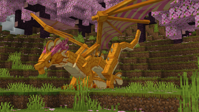 Dragons para Minecraft PE / Bedrock 1.21