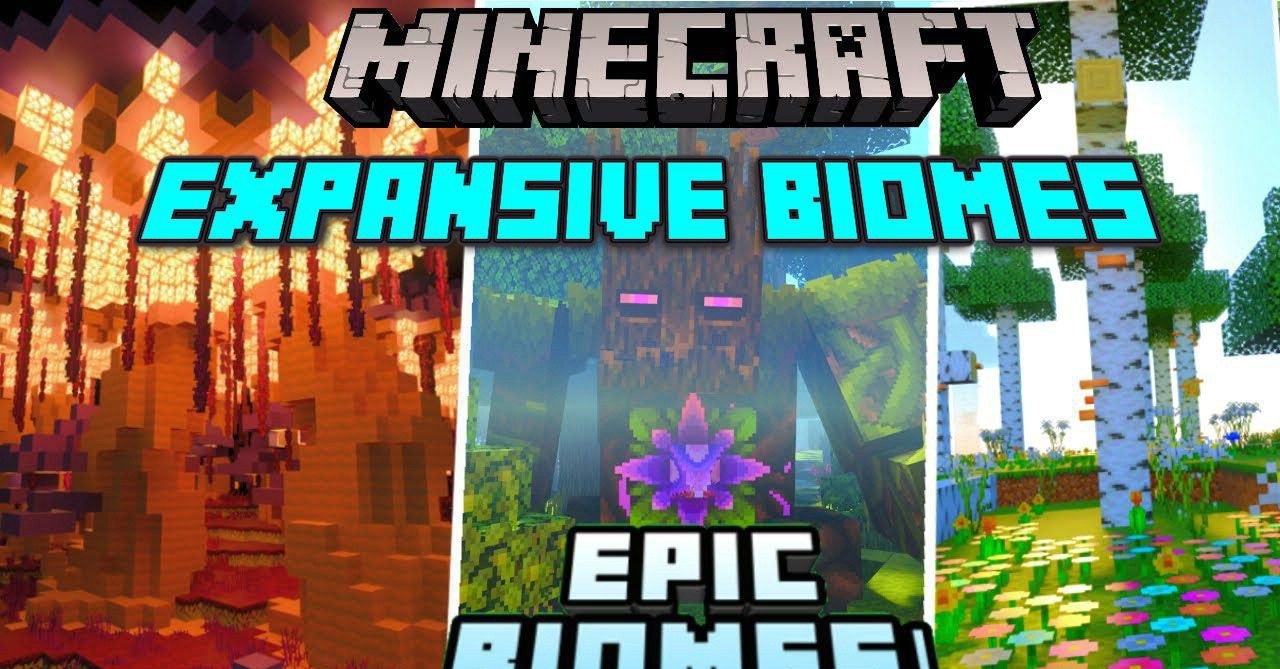 Expansive Biomes para Minecraft PE / Bedrock 1.21