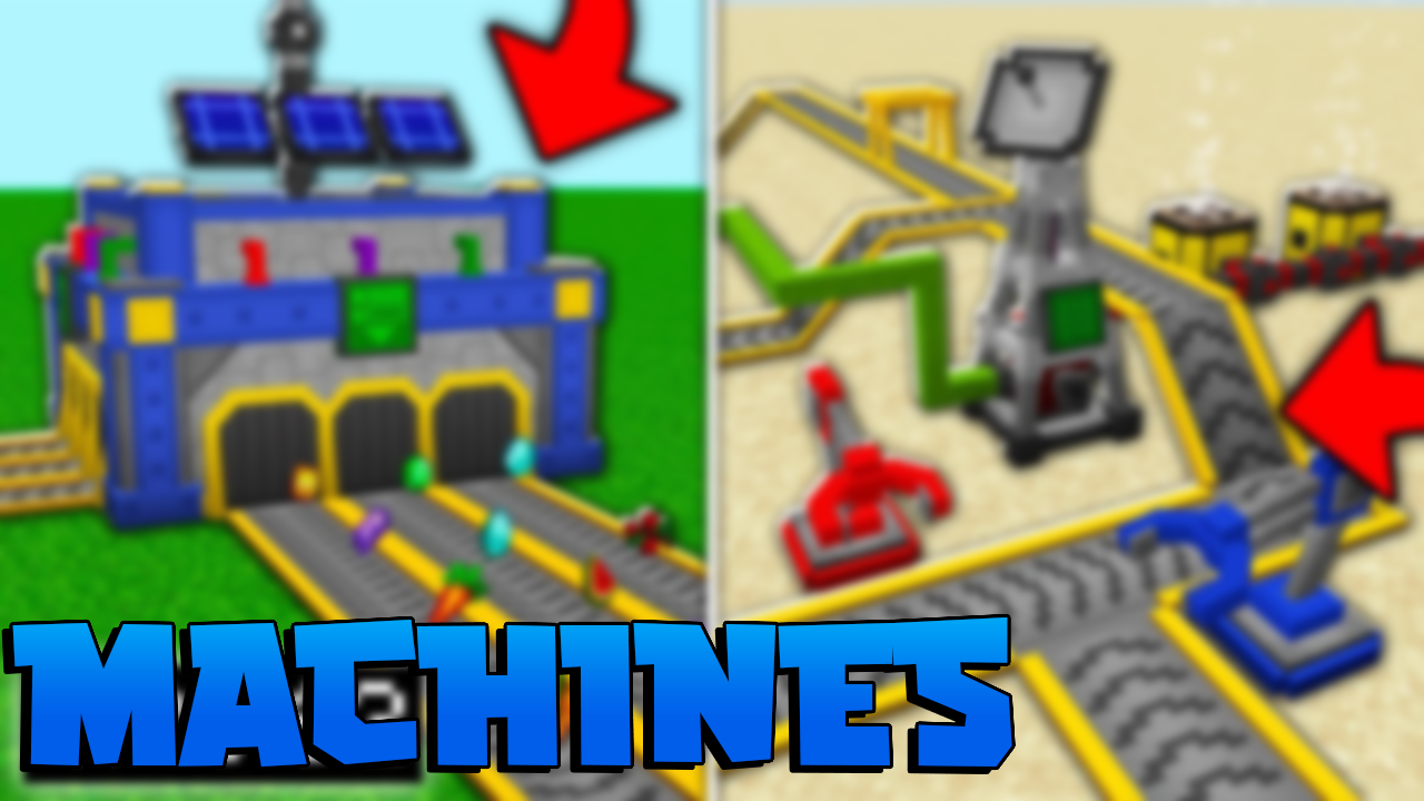 Machines para Minecraft PE / Bedrock 1.21