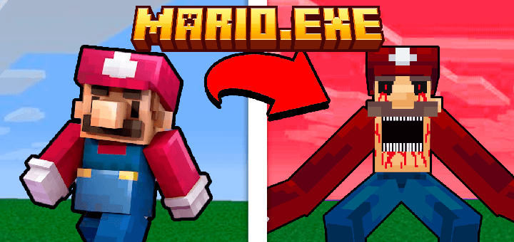 Mario.EXE para Minecraft PE / Bedrock 1.21