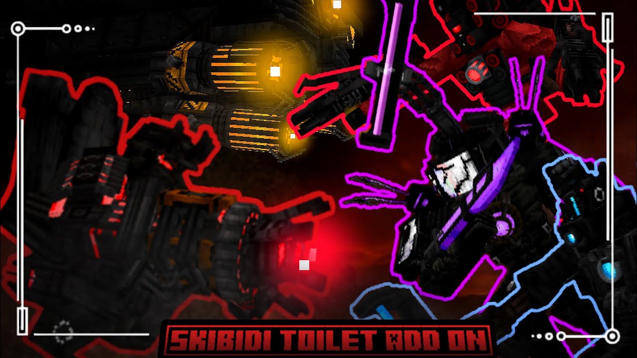 Skibidi Toilet S25 + Morph para Minecraft PE / Bedrock 1.21