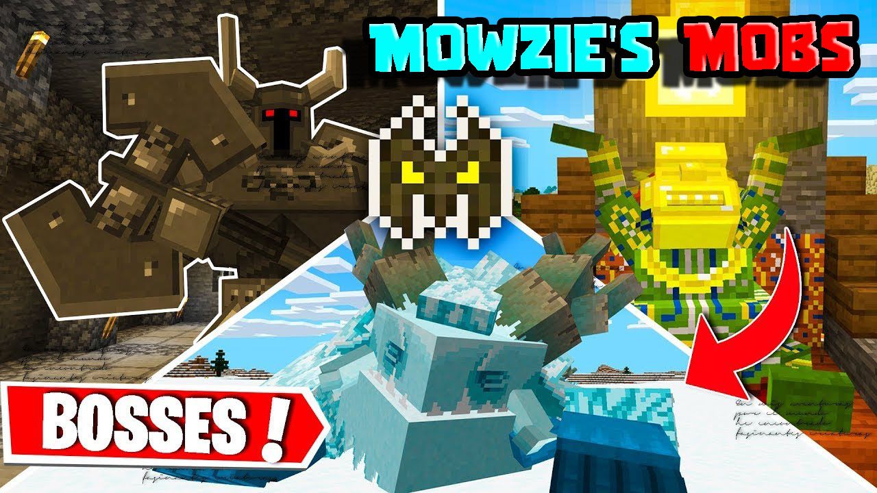 Mowzie’s Mobs para Minecraft PE / Bedrock 1.21
