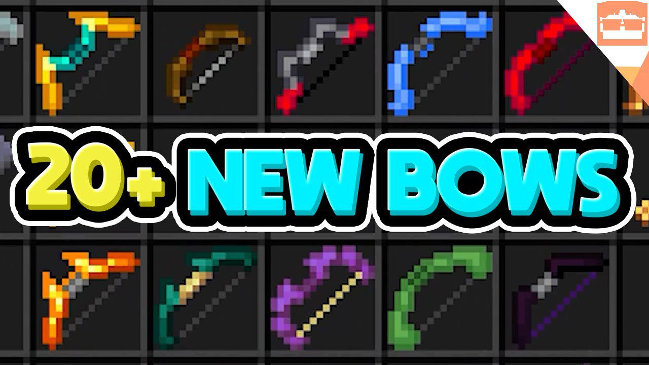 New Bows para Minecraft  PE / Bedrock 1.21