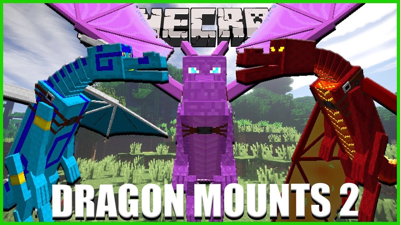 Dragon Mounts 2 para Minecraft PE / Bedrock 1.21