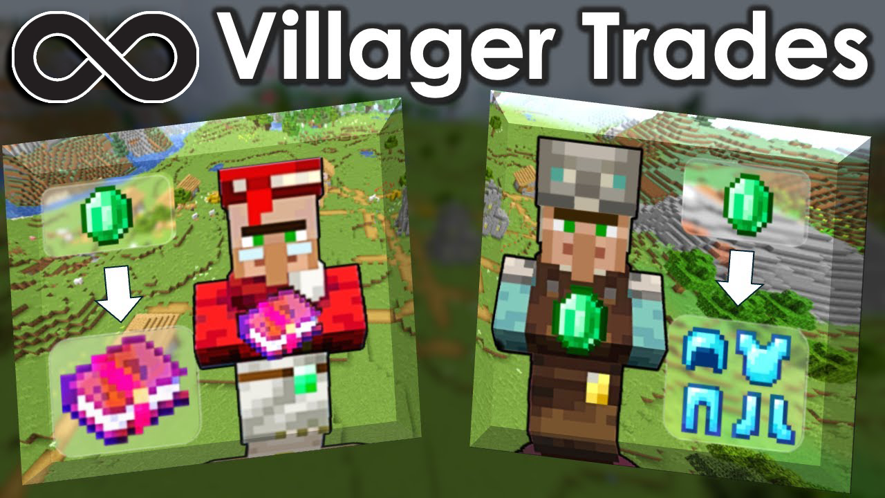 Infinite Villager Trades para Minecraft PE / Bedrock 1.21