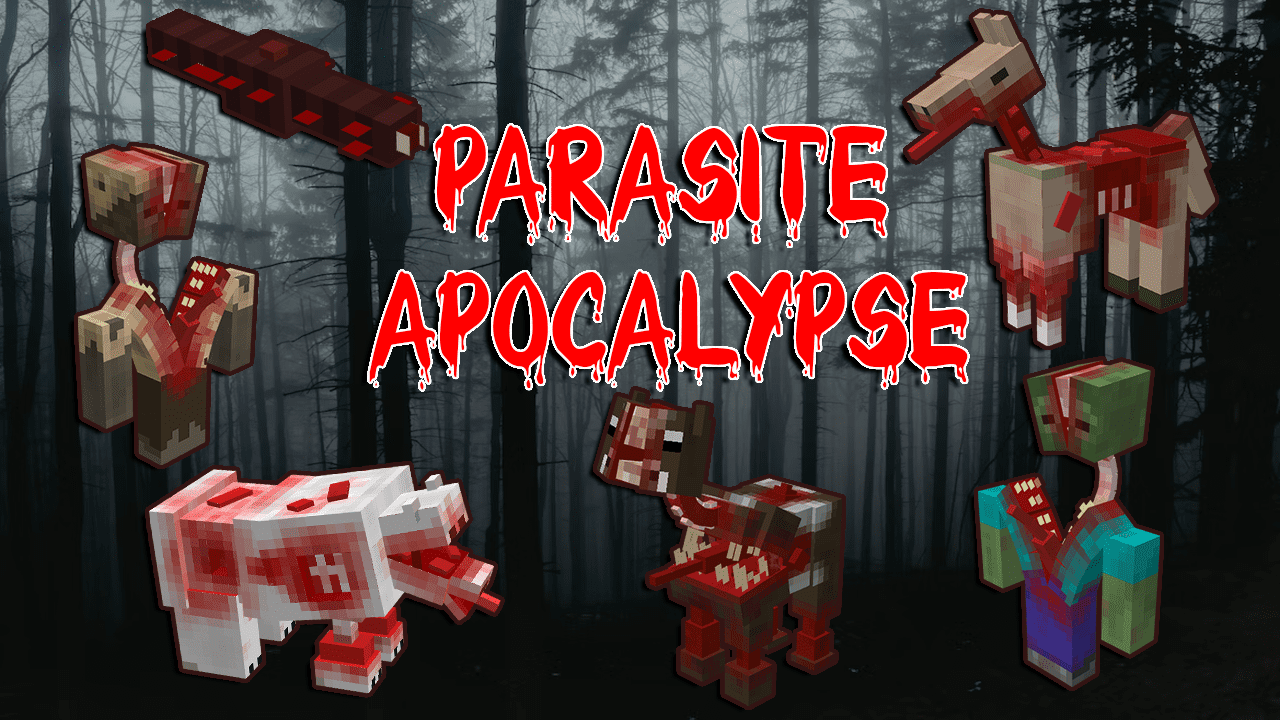 Parasite Apocalypse para Minecraft PE / Bedrock 1.21