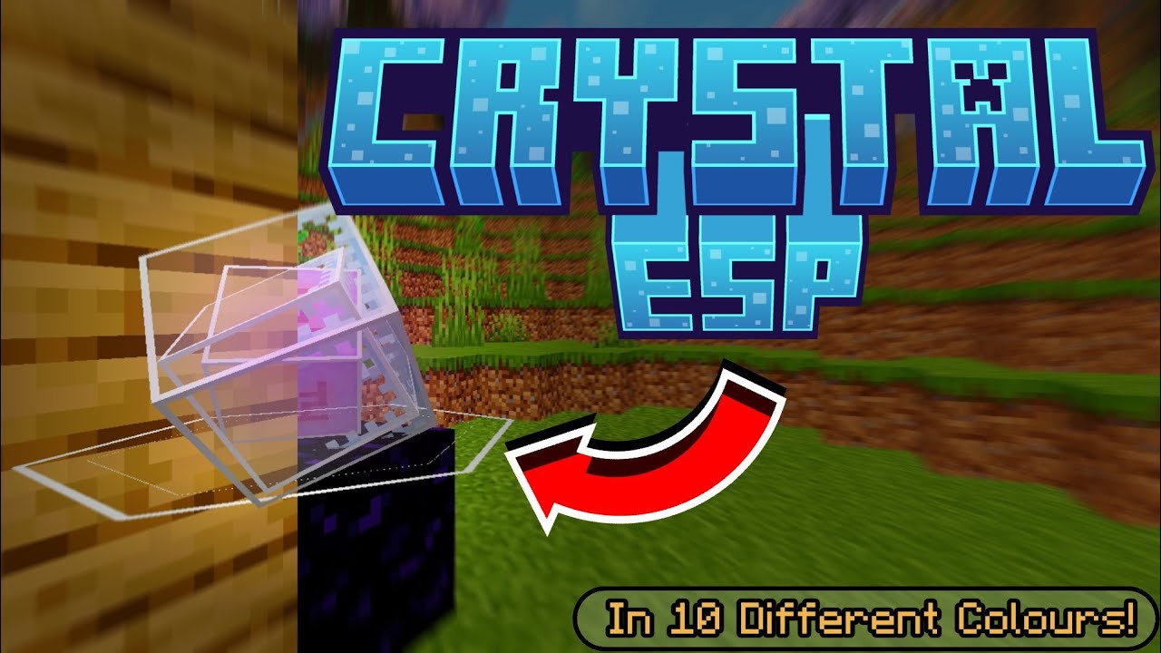 Crystal ESP para Minecraft PE / Bedrock 1.21