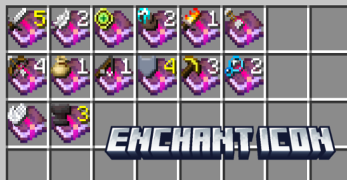 Enchant Icon para Minecraft PE / Bedrock 1.21