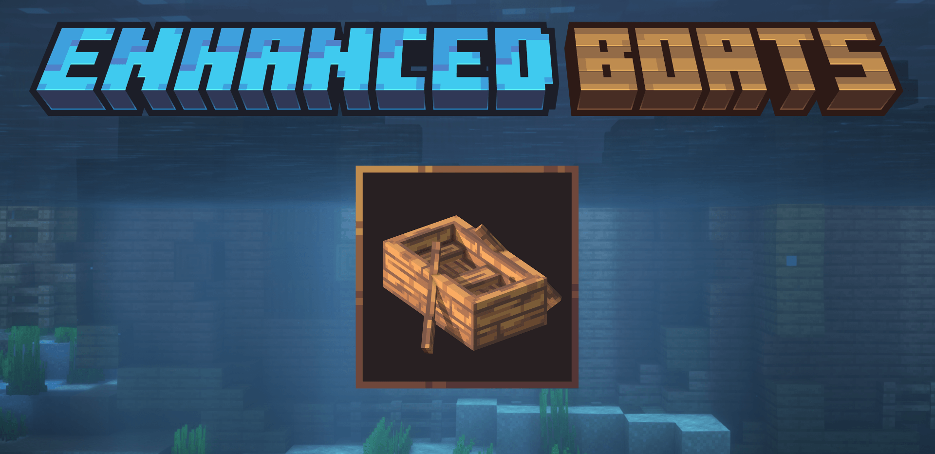 Enhanced Boats para Minecraft PE / Bedrock 1.21