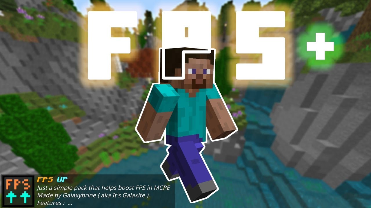 FPS Up para Minecraft PE / Bedrock 1.21