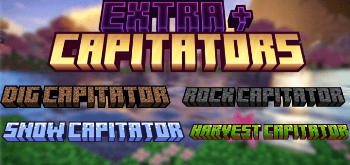 Extra+ Capitators para Minecraft PE / Bedrock 1.21