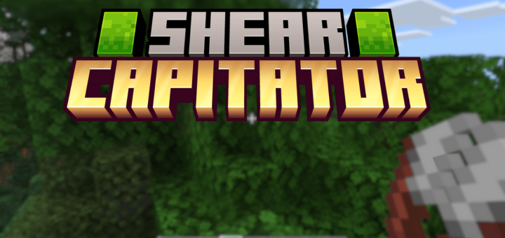 Shear Capitator para Minecraft PE / Bedrock 1.21