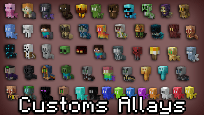 Customs Allays para Minecraft PE / Bedrock 1.21