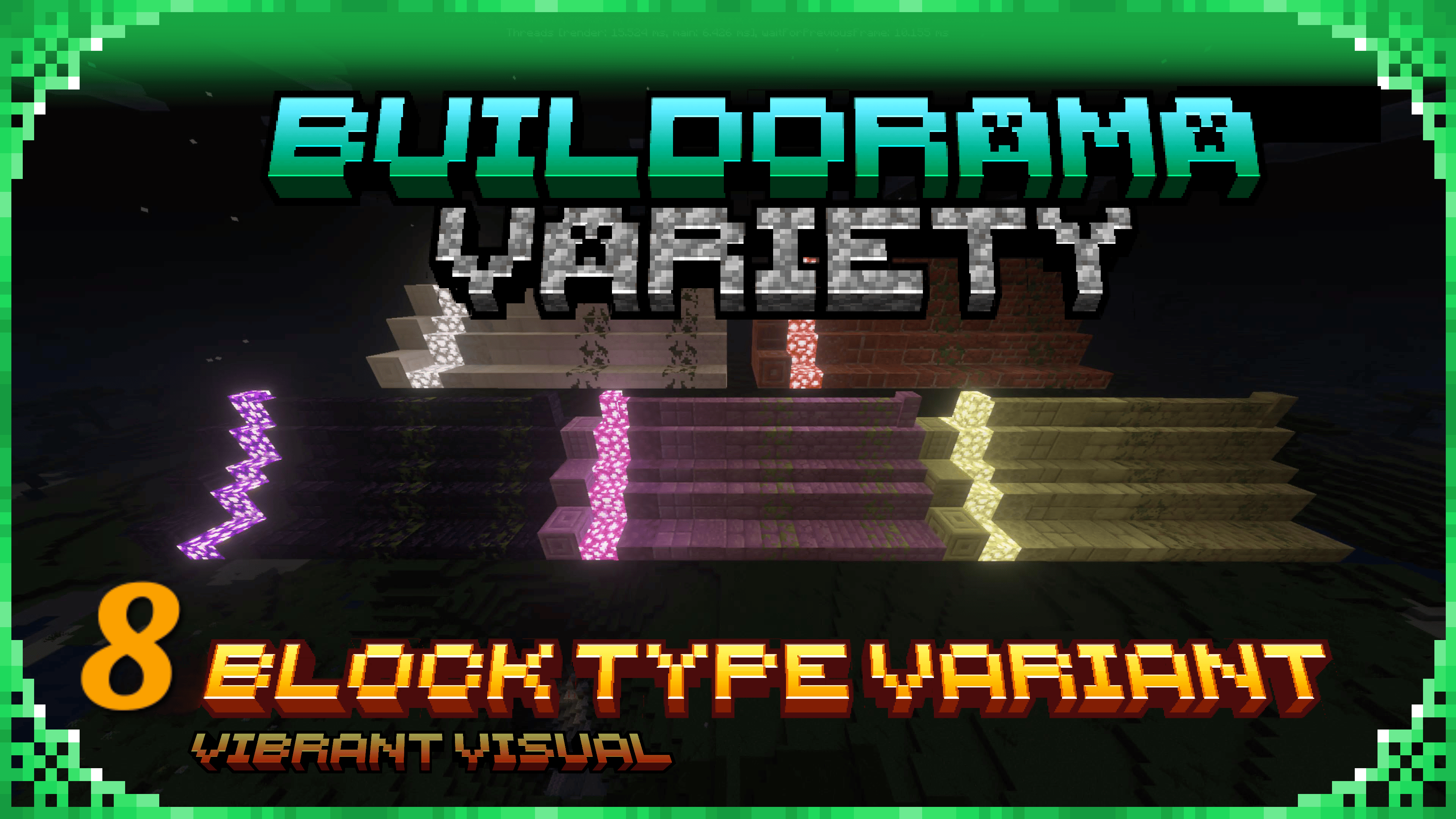 Buildorama Variety para Minecraft PE / Bedrock 1.21