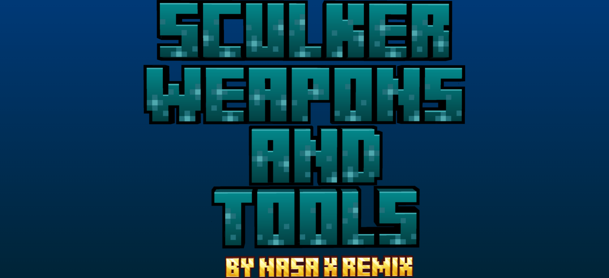Sculker Weapons and Tools para Minecraft PE / Bedrock 1.21