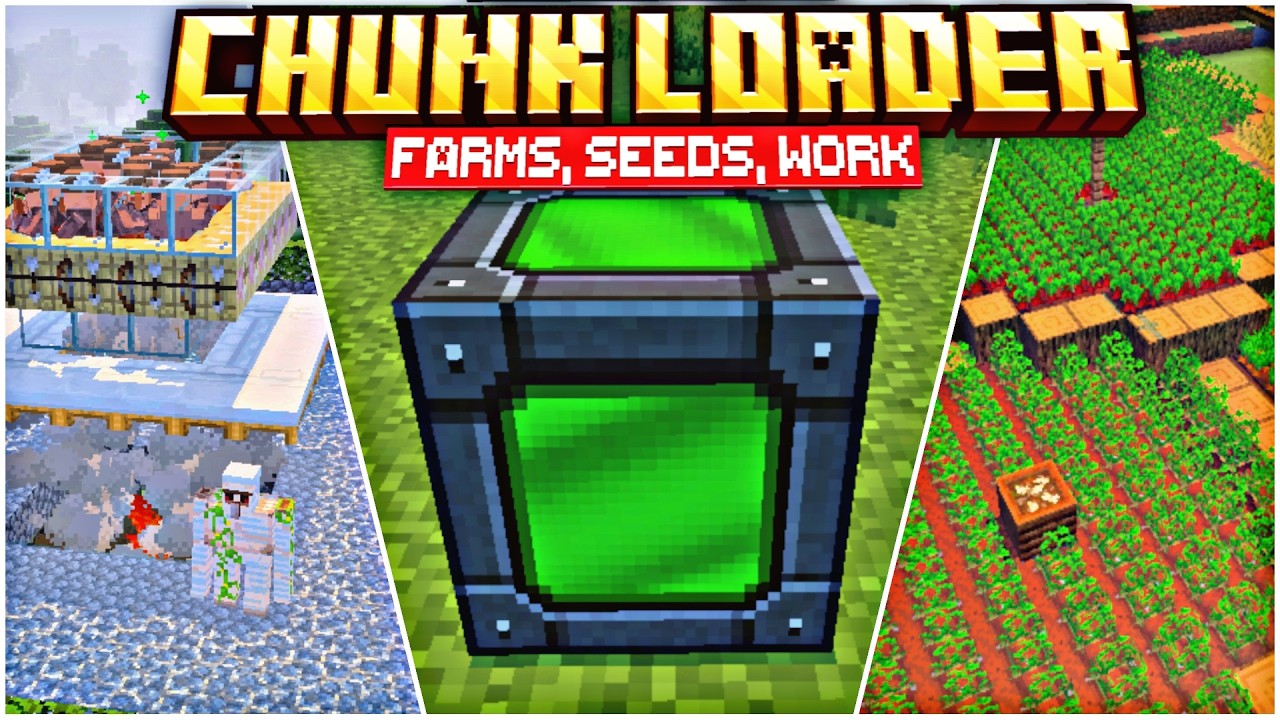 DG Chunk Loader para Minecraft PE / Bedrock 1.21