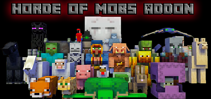 Horde of Mobs para Minecraft PE / Bedrock 1.21