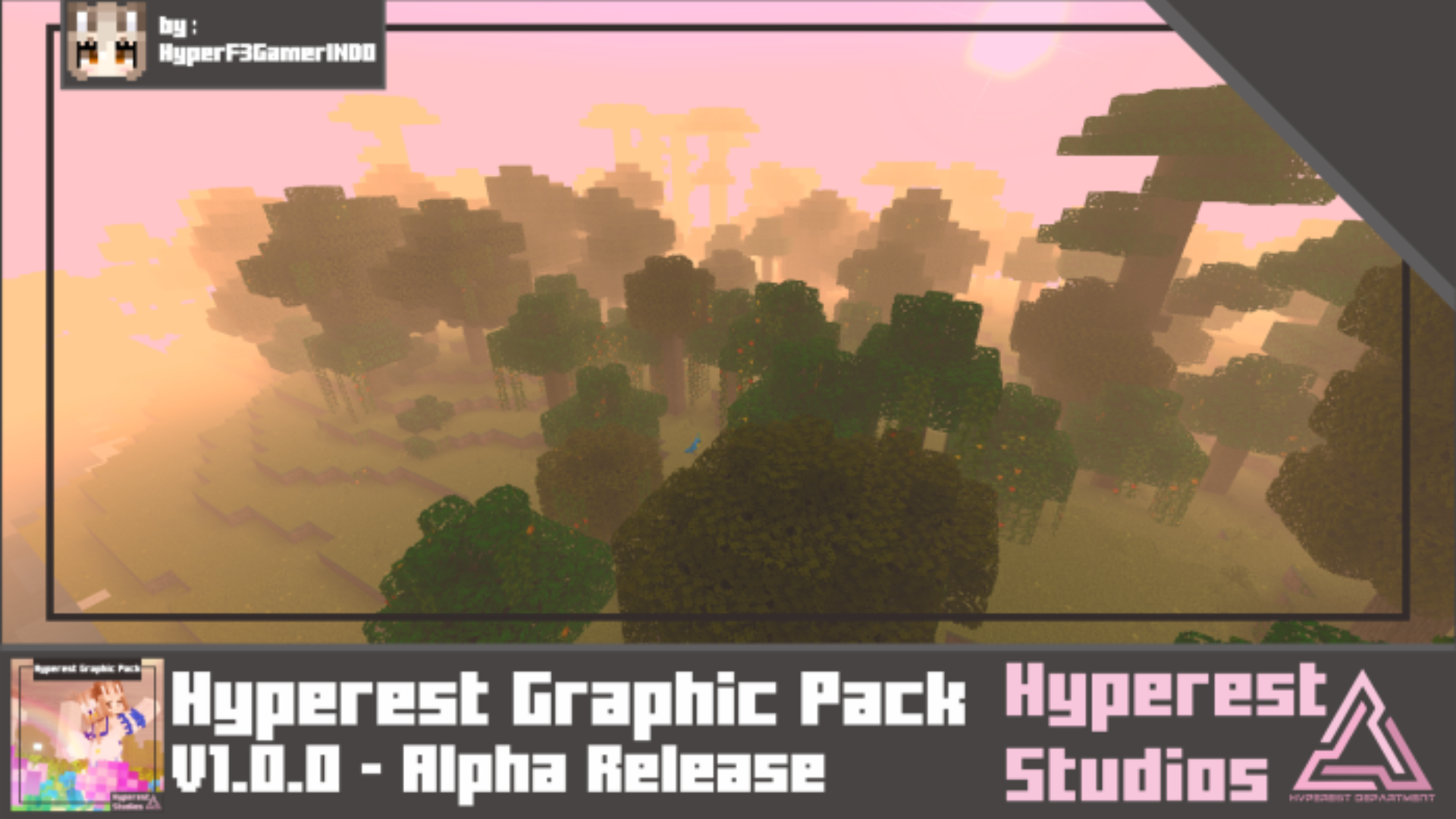 Hyperest Graphic para Minecraft PE / Bedrock 1.21