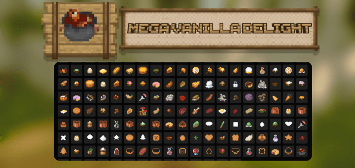 Mega Vanilla Delight para Minecraft PE / Bedrock 1.21