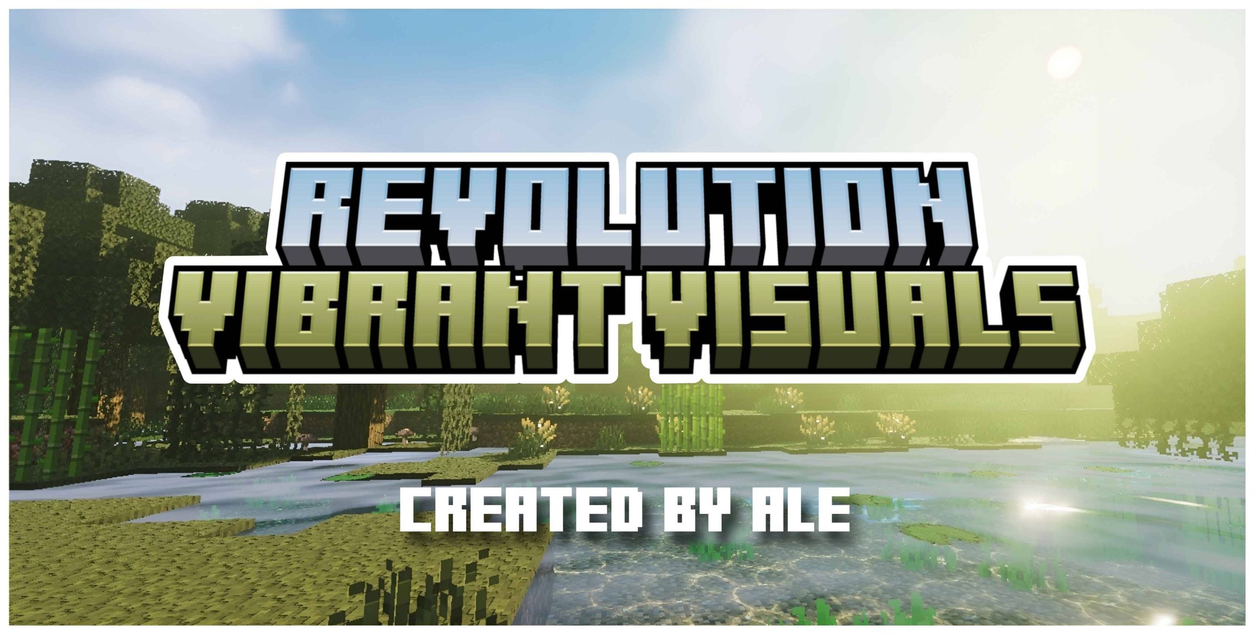 Revolution Vibrant Visuals para Minecraft PE / Bedrock 1.21