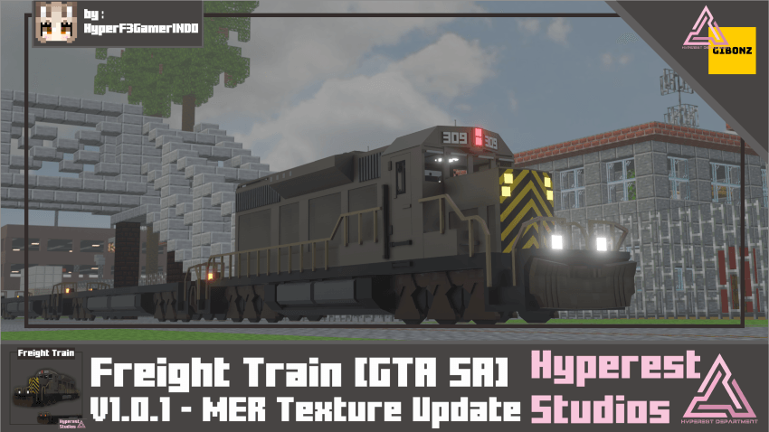 Freight Train para Minecraft PE / Bedrock 1.21