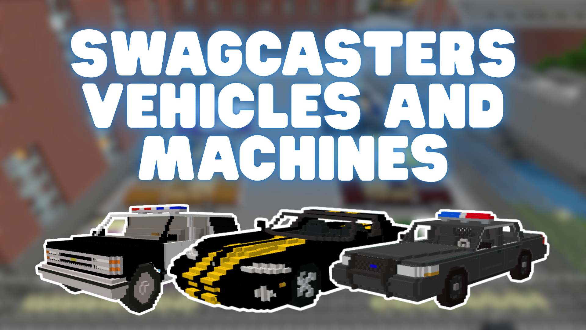 Swagcasters Vehicles and Machines para Minecraft PE / Bedrock 1.21