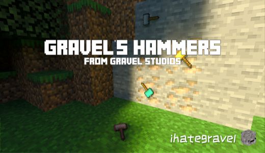 Gravel’s Hammers para Minecraft PE / Bedrock 1.21