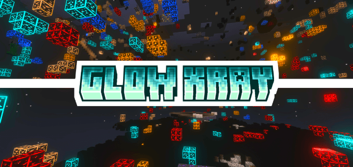 Glow Xray para Minecraft PE / Bedrock 1.21