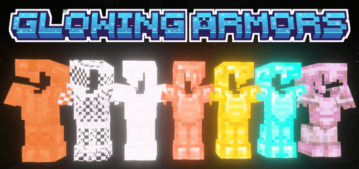 Glowing Armors para Minecraft PE / Bedrock 1.21
