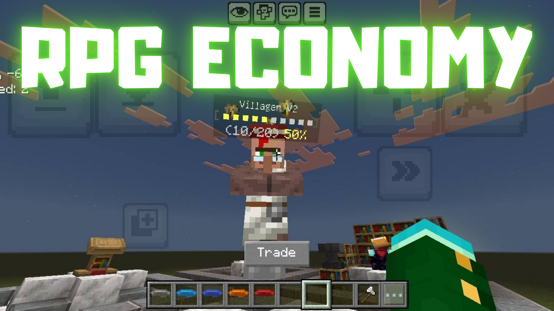 RPG Economy para Minecraft PE / Bedrock 1.21