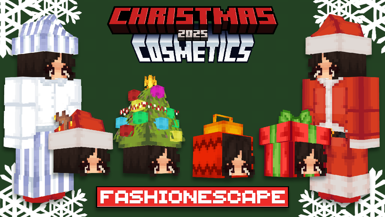 Christmas Cosmetics 2025 para Minecraft PE / Bedrock 1.21