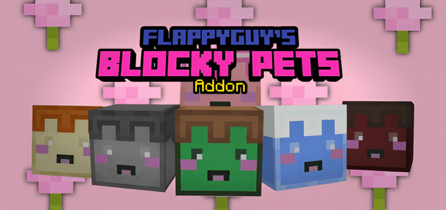 Flappyguy’s Blocky Pets para Minecraft PE / Bedrock 1.21