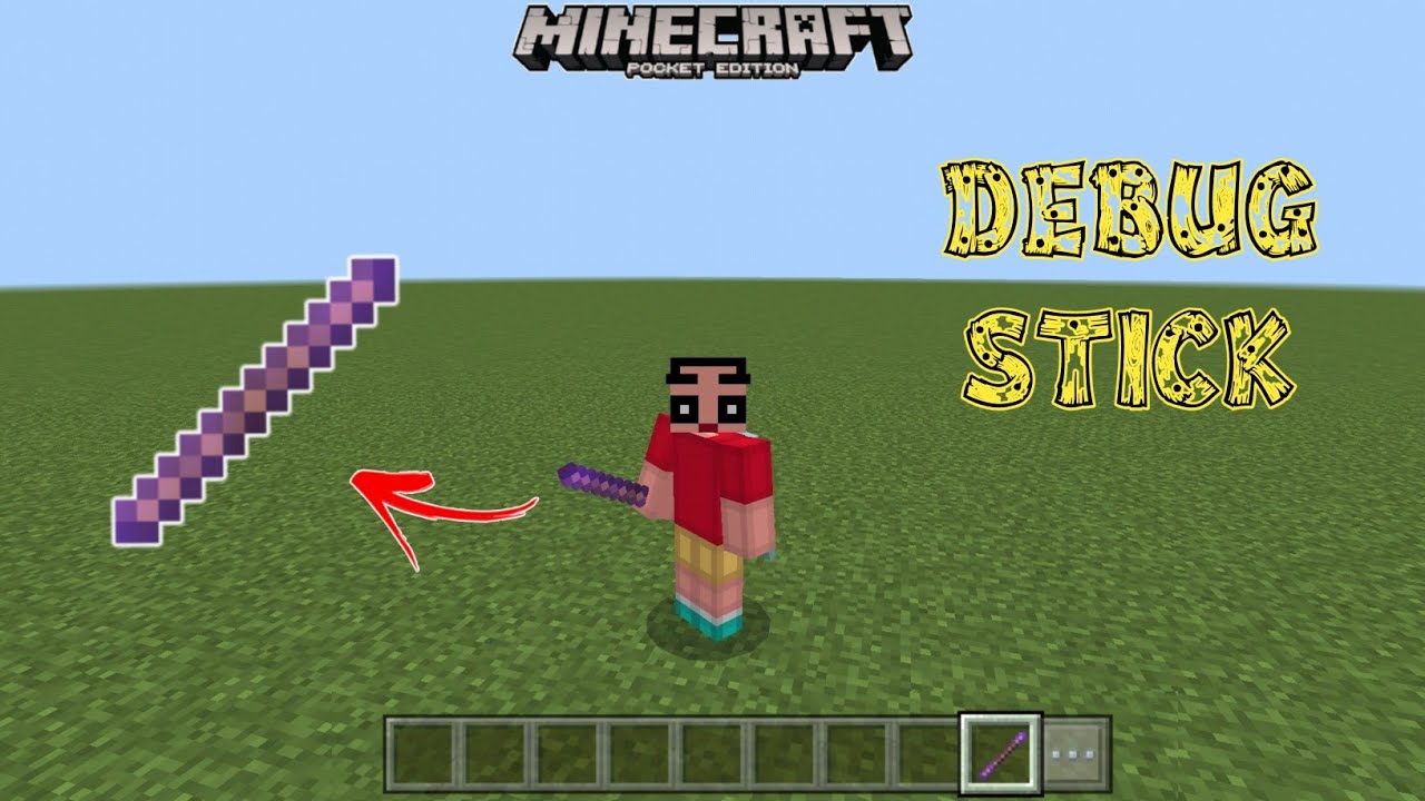 Debug Stick para Minecraft PE / Bedrock 1.21
