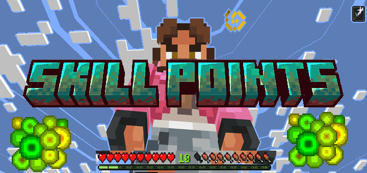 Skill Points para Minecraft PE / Bedrock 1.21