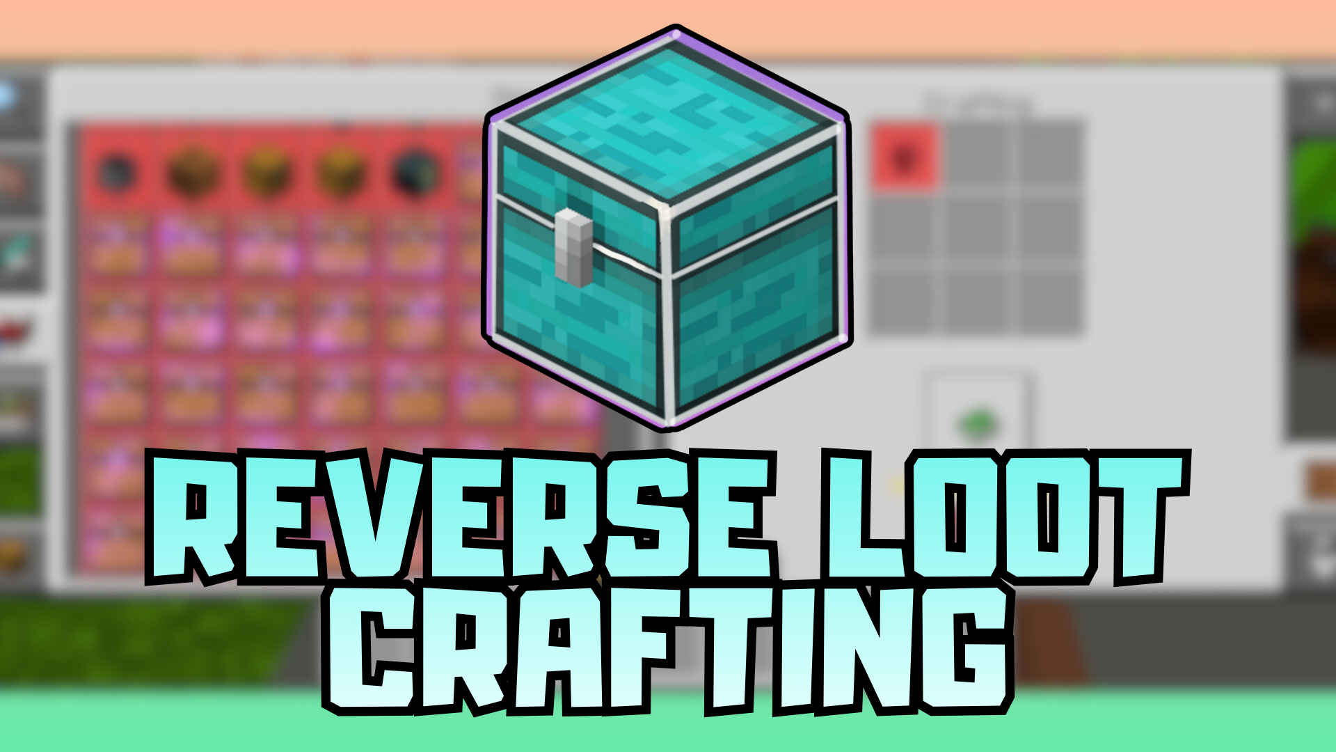 Reverse Loot Crafting para Minecraft PE / Bedrock1.21