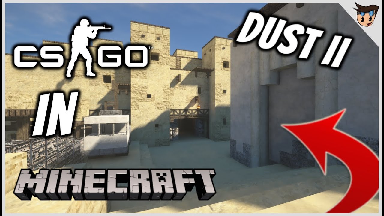 CS: GO New Dust II | Mapa para Minecraft PE / Bedrock