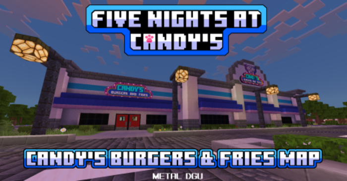Five Nights at Candy’s | Mapa para Minecraft PE / Bedrock