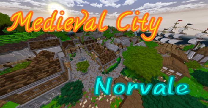 Medieval City – Norvale | Map para Minecraft PE / Bedrock