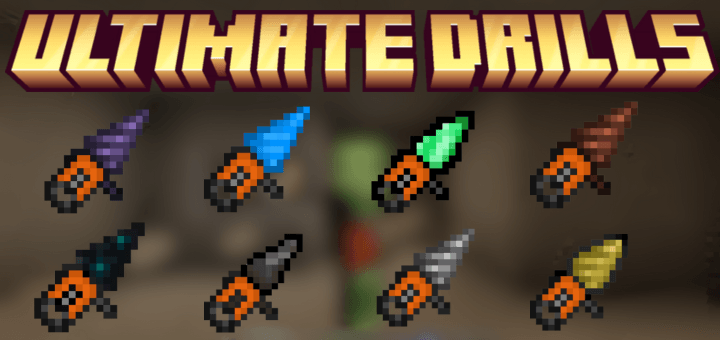 Ultimate Drills para Minecraft PE / Bedrock 26.1