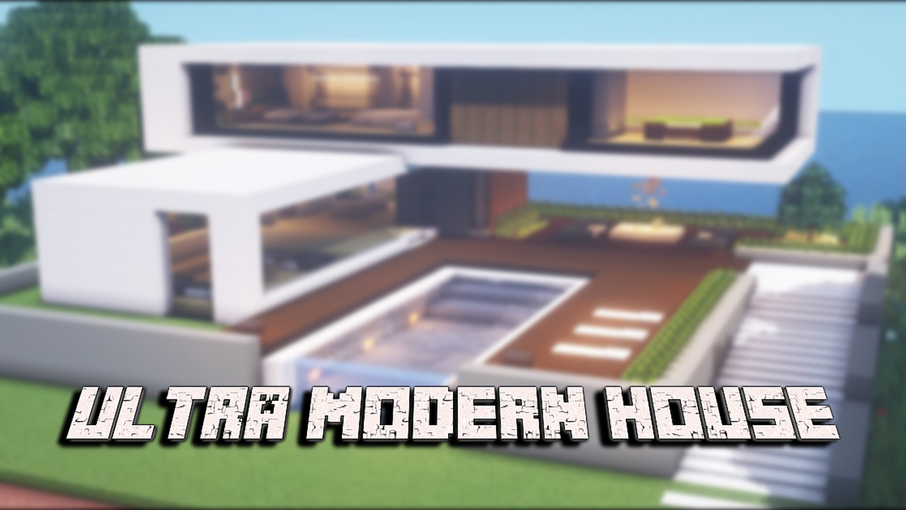 Ultra Modern House | Mapa para Minecraft PE / Bedrock
