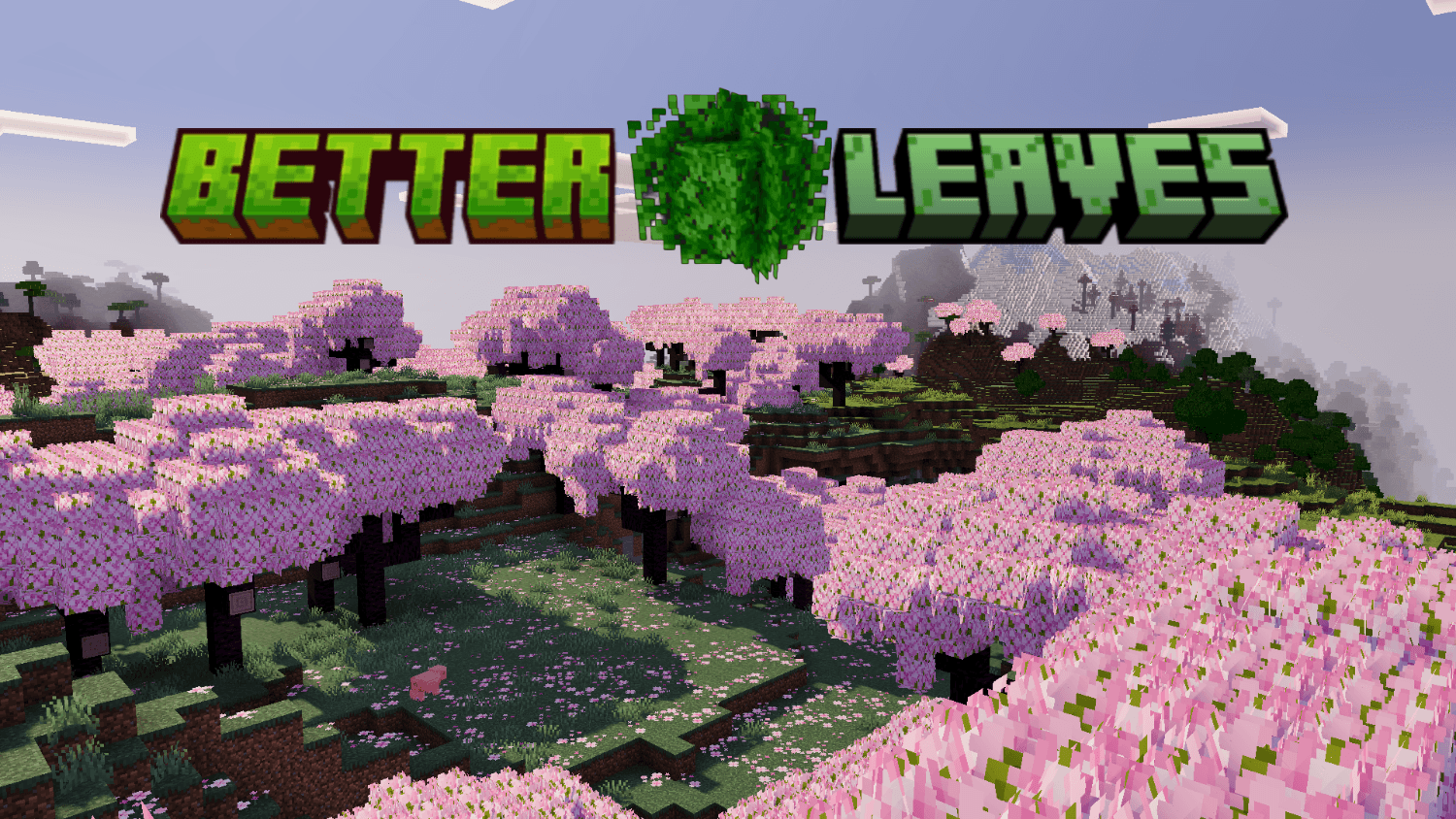 Reefys Better Leaves para Minecraft PE / Bedrock 26.x
