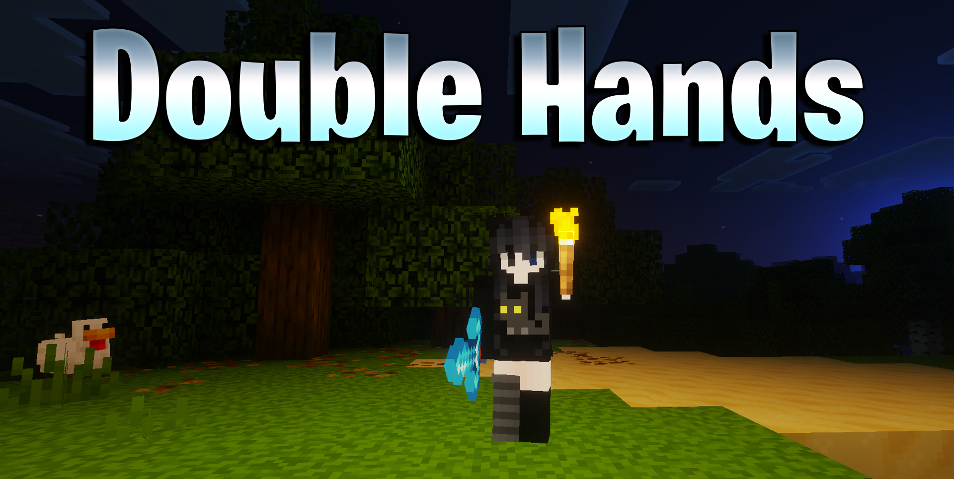 DoubleHands para Minecraft PE / Bedrock 26.x